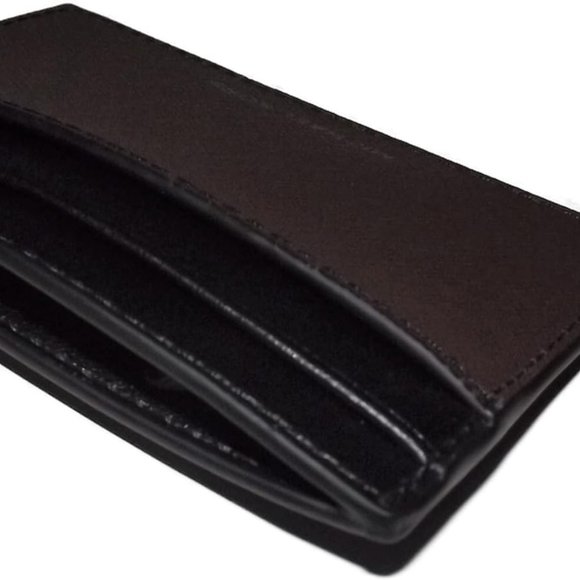 NEW MICHAEL KORS MK 86F9LAND0L Men Genuine Leather SLIM CARD Wallet BROWN - Picture 3 of 4